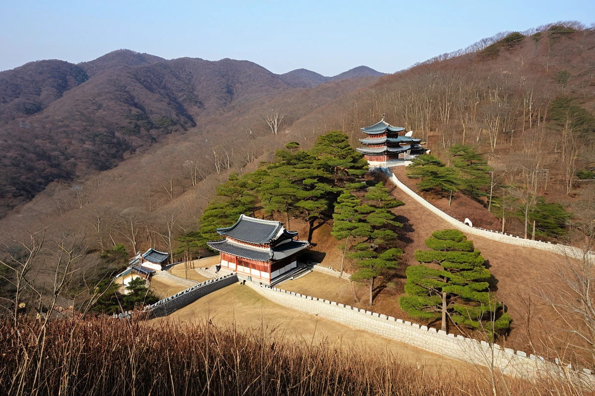 경기도 내 철거 현장에서 안심철거의 표시가 없는 철거 장비가 안전하게 작동 중인 모습. 철거된 건물의 잔해가 청소된 후 깨끗한 공간이 보이며, 철거 과정에서 발생한 먼지가 없이 정